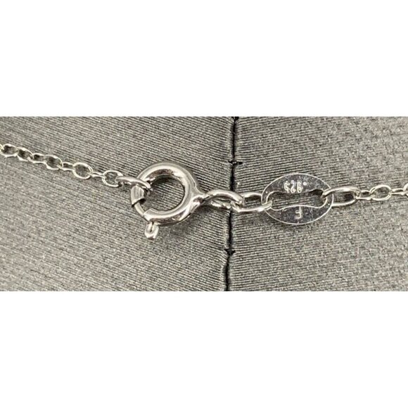 Polar Bear Necklace Sterling Silver 925 Pendant 18" - Picture 4 of 5